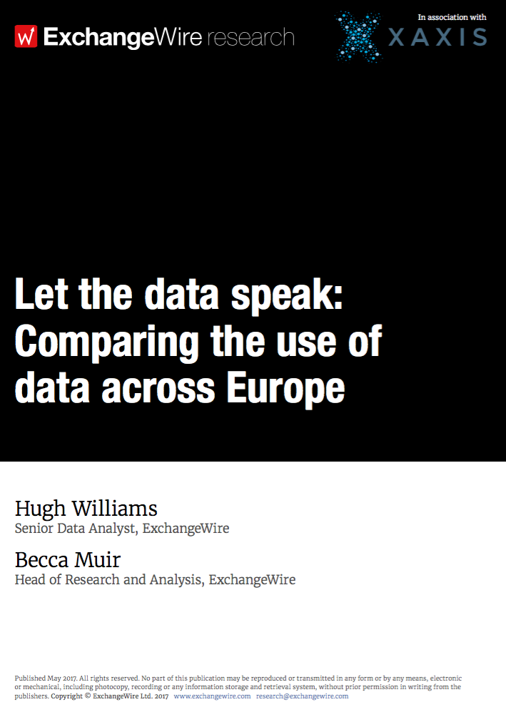 Let the Data Speak: Comparing the Use of Data Across Europe; in Association with Xaxis
