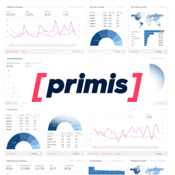 Primis Goes Live with Intuitive New Publisher Dashboard Primis Dashboard