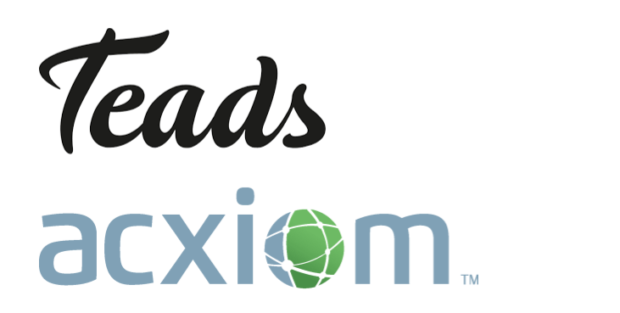 Teads Announces Strategic Data Partnership With Acxiom teads acxiom