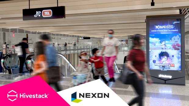 Nexon & Hivestack Activate a Cross-Border Programmatic DOOH Campaign from South Korea into Singapore