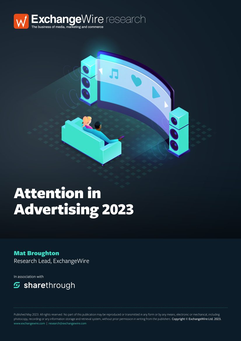 Attention in Advertising 2023 Attention in Advertising Cover